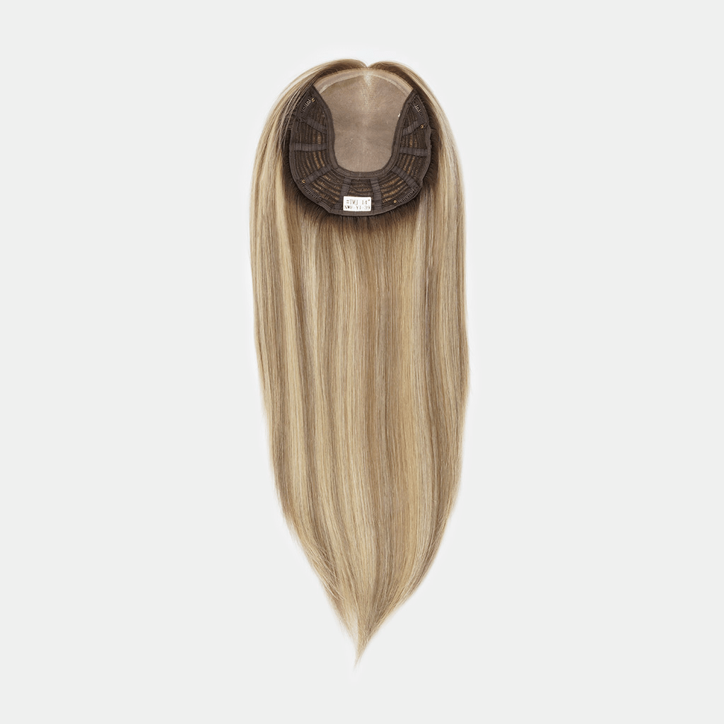 JULIE Deluxe Mono Top Hair Topper Mongolian Hair - Pro Hair Edit