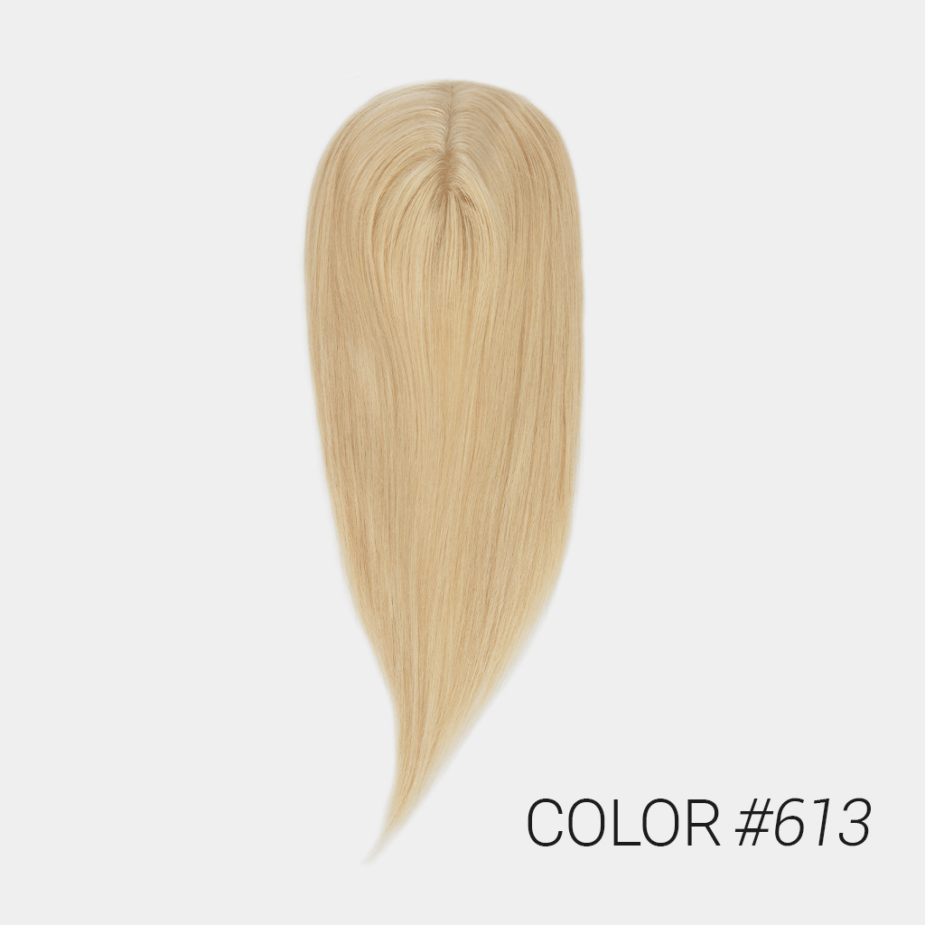 ST6x7 Clip - in Silk Top Human Hair Topper for Women - Pro Hair Edit